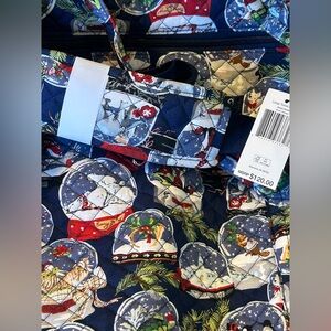 Vera Bradley Quilted Snow Globe Tote